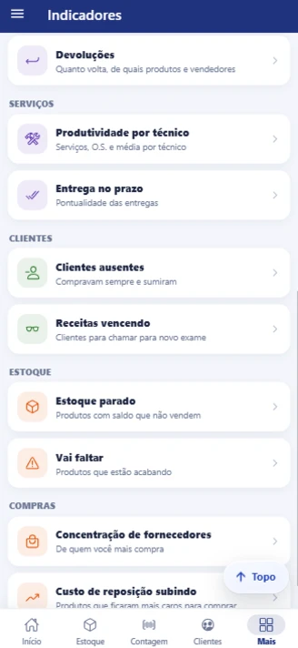 Gerencie Cloud no celular